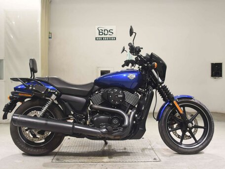 2016 Harley-Davidson Street 750, синий, 555000 рублей, вид 2