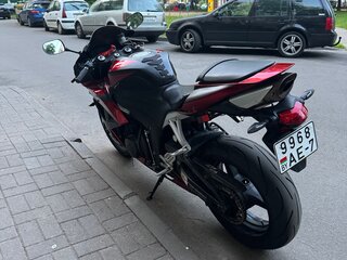 2007 Honda CBR 600RR, красный, 530000 рублей, вид 4