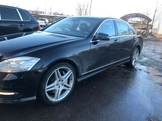 2011 Mercedes-Benz S-Класс 500 V (W221) Рестайлинг, чёрный, 1900000 рублей, вид 4