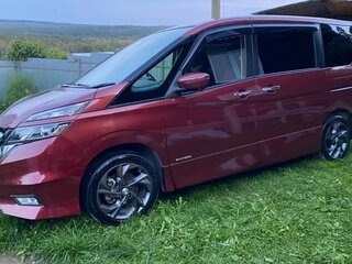2018 Nissan Serena S-Hybrid V (C27), красный, 2550000 рублей, вид 3