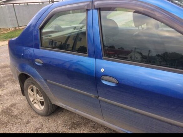 2007 Renault Logan I, синий, 470000 рублей - вид 8