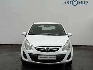 2012 Opel Corsa D Рестайлинг II, белый, 330000 рублей, вид 2