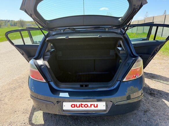 2010 Opel Astra H Рестайлинг, синий, 530000 рублей - вид 12