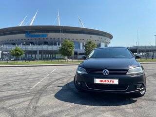 2012 Volkswagen Jetta VI, чёрный, 900000 рублей, вид 3