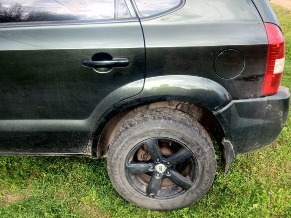 2008 Hyundai Tucson I, зелёный, 600000 рублей - вид 3