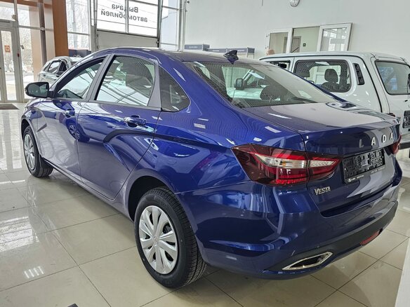2026 Lada (ВАЗ) Vesta I Рестайлинг (NG), синий - вид 2