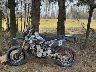 2008 Suzuki DR-Z 400 SM, чёрный, 477760 рублей, вид 1