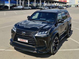 2018 Lexus LX 570 III Рестайлинг 2, чёрный, 12900000 рублей, вид 1