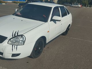 2009 Lada (ВАЗ) Priora I, белый, 190000 рублей, вид 1