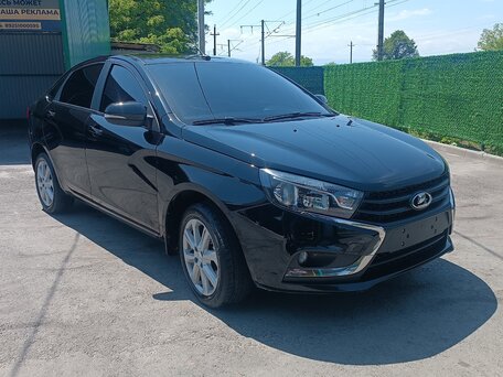 2021 Lada (ВАЗ) Vesta I, чёрный, 1300000 рублей, вид 1