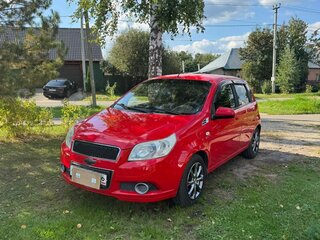2010 Chevrolet Aveo I Рестайлинг, красный, 510000 рублей, вид 1