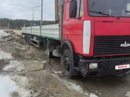 1997 МАЗ 5432, красный, 350000 рублей, вид 2