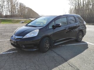 2012 Honda Fit Shuttle I, чёрный, 1025000 рублей, вид 1