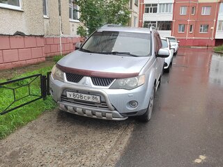 2007 Mitsubishi Outlander II, серебристый, 1320000 рублей, вид 2
