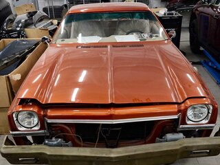 1973 Chevrolet El Camino IV, оранжевый, 4499900 рублей, вид 4