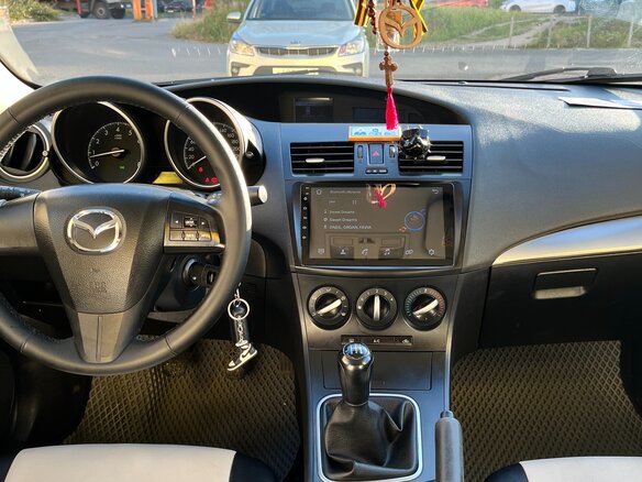2013 Mazda 3 II (BL) Рестайлинг, коричневый, 855000 рублей - вид 6
