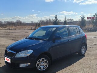 2014 Skoda Fabia II Рестайлинг, синий, 650000 рублей, вид 1