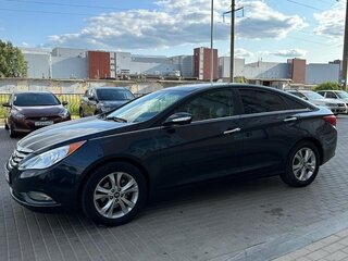 2011 Hyundai Sonata VI (YF), синий, 1560000 рублей, вид 4