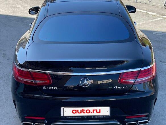 2015 Mercedes-Benz S-Класс 500 VI (W222, C217), чёрный, 4800000 рублей - вид 6