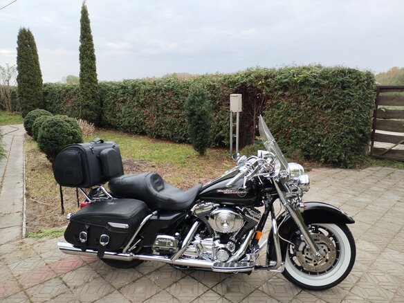 2006 Harley-Davidson Road King, чёрный, 620000 рублей - вид 8