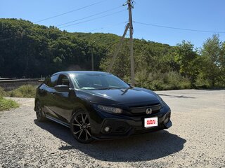 2019 Honda Civic X, чёрный, 1690000 рублей, вид 2
