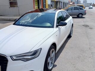 2011 Audi A6 IV (C7), белый, 1850000 рублей, вид 1