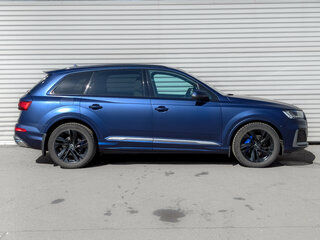 2023 Audi Q7 45 TDI II (4M) Рестайлинг, синий, 8420000 рублей, вид 4