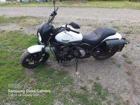 2015 Kawasaki EN650 Vulcan S, белый, 580000 рублей, вид 4