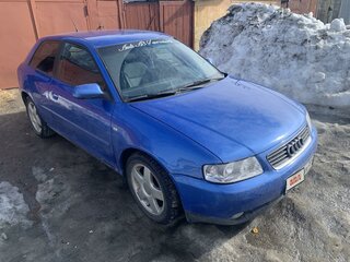 2002 Audi A3 I (8L) Рестайлинг, синий, 280000 рублей, вид 3
