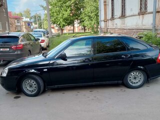 2009 Lada (ВАЗ) Priora I, чёрный, 375000 рублей, вид 3