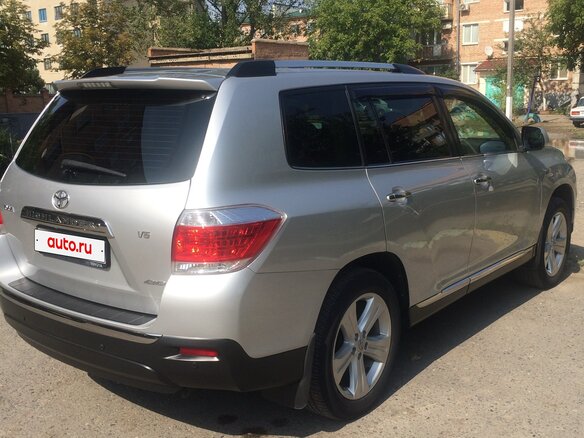 2012 Toyota Highlander II (XU40) Рестайлинг, серебристый, 2199000 рублей - вид 4