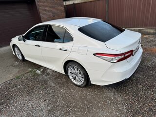 2018 Toyota Camry VIII (XV70), белый, 3500000 рублей, вид 5