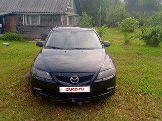 2006 Mazda 6 I (GG) Рестайлинг, чёрный, 300000 рублей, вид 2