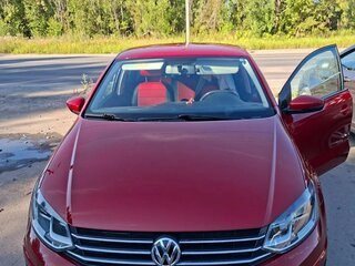 2019 Volkswagen Polo V Рестайлинг, красный, 1500000 рублей, вид 1