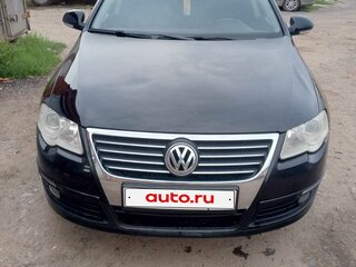 2008 Volkswagen Passat B6, чёрный, 400000 рублей, вид 1