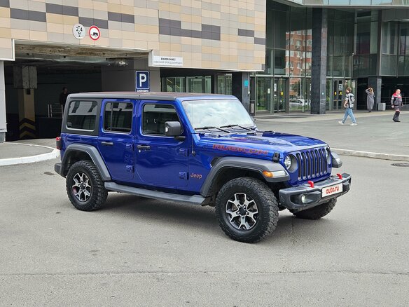 2018 Jeep Wrangler IV (JL), синий, 3499000 рублей - вид 8