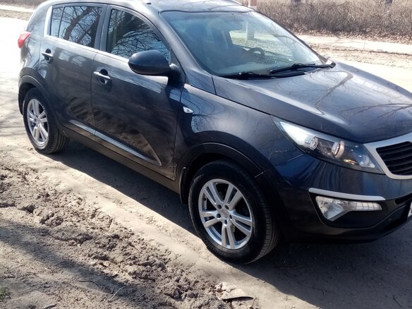 2013 Kia Sportage III, серый - вид 1