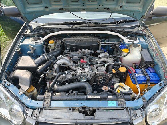 2003 Subaru Impreza II Рестайлинг 1, серый, 290000 рублей - вид 12