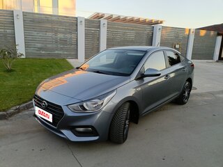 2019 Hyundai Solaris II, серый, 1300000 рублей, вид 1
