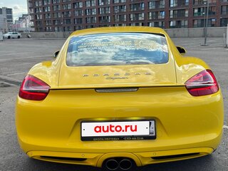 2014 Porsche Cayman II (981), жёлтый, 5100000 рублей, вид 4