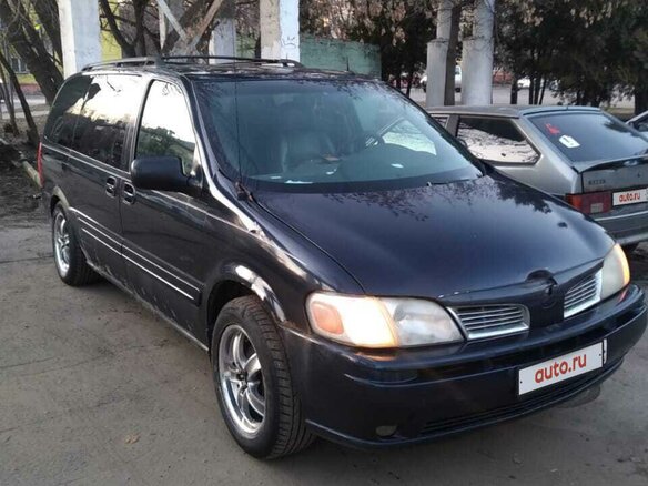 2002 Oldsmobile Silhouette II, синий, 240000 рублей
