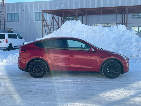 2022 Tesla Model Y Long Range I, красный, 4500000 рублей - вид 5