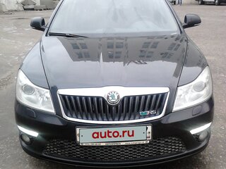 2012 Skoda Octavia RS II Рестайлинг, чёрный, 1400000 рублей, вид 2