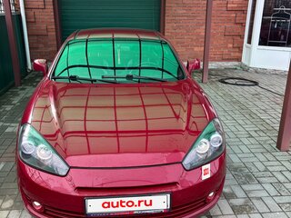2007 Hyundai Coupe II (GK) Рестайлинг, красный, 890000 рублей, вид 2