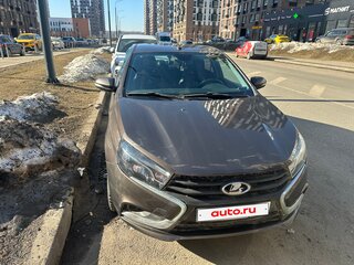 2016 Lada (ВАЗ) Vesta I, коричневый, 570000 рублей, вид 1