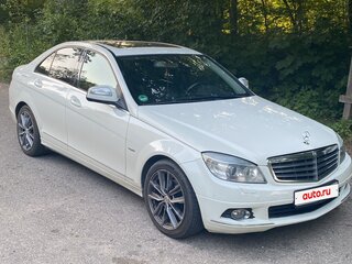 2008 Mercedes-Benz C-Класс 180 Kompressor III (W204), белый, 950000 рублей, вид 1
