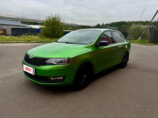 2018 Skoda Rapid I Рестайлинг, зелёный, 1400000 рублей, вид 1