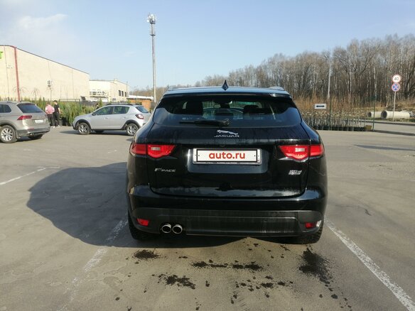 2018 Jaguar F-Pace I, чёрный - вид 3