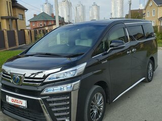 2019 Toyota Vellfire II Рестайлинг, чёрный, 3450000 рублей, вид 1