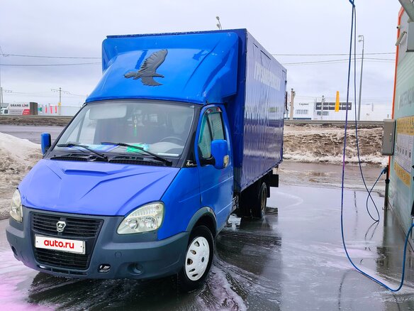 2007 ГАЗ ГАЗель (3302), синий, 930000 рублей - вид 8